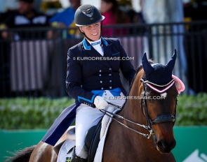 Karin Persson and Slaebaekgaards Santino at the 2025 CDI Wellington :: Photo © Astrid Appels