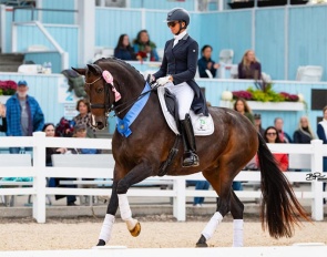Silva Martin and Farouche at the 2026 CDI-W Devon :: Photo © Bethany P