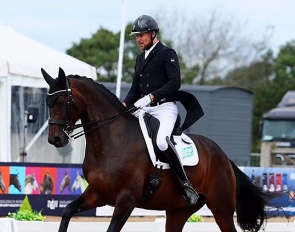 Matt Frost and Lenika at the 2026 British Dressage Championships :: Photos © private