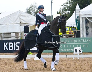 Laura Tomlinson and Ostmarks Digal at the 2026 British Dressage Championships :: Photo © Kevin Sparrow