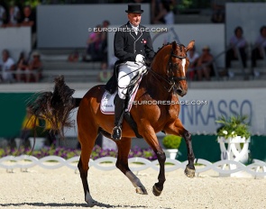 Lars Petersen and Mariett at the 2014 CDIO Aachen :: Photo © Astrid Appels
