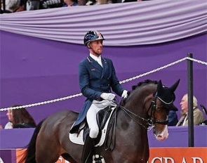 Matt Forst and Helga at HOYS in 2021 :: Photo © Kevin Sparrow