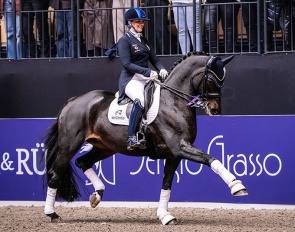 Cecilia Bergåkra and My Friend at the 2026 CDI-W Herning :: Photo © Hestefotograf Melissa