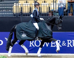 Alexander Yde Helgstrand and Furious at the 2026 Danish Young Horse Championships