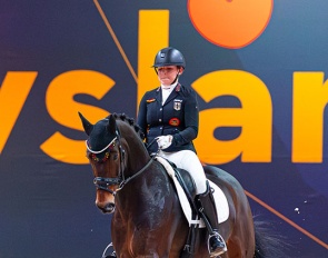 Lilli von Helldorff and Furst Rico at the 2026 CDI Leeuwarden :: Photo © Digishots