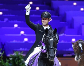 Justin Verboomen and Zonik Plus win the Grand Prix at the 2026 CDI-W Lyon :: Photo © PSV
