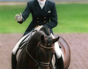 Lisa Wilcox and Rohdiamant at the 2000 CDIO Aachen :: Photo © Dirk Caremans