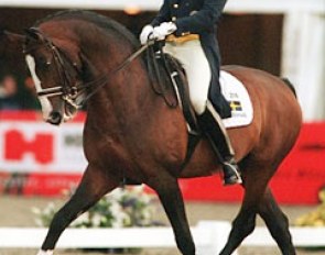 Jan Brink and Bjorsells Fontana at the 2000 CDI Arnheim :: Photo © Dirk Caremans
