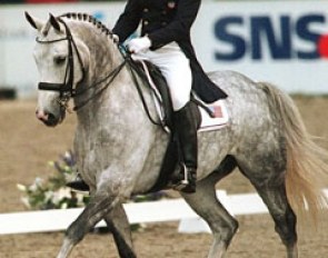 Robert Dover and Rainier at the 2000 CDI Arnheim :: Photo © Dirk Caremans
