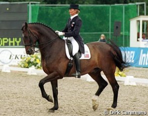 Christine Traurig and Etienne at the 2000 CDI Arnheim :: Photo © Dirk Caremans