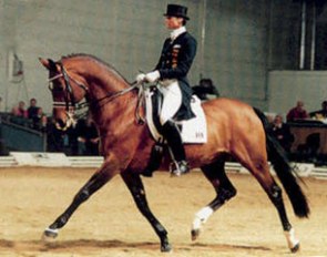 Ulla Salzgeber on Perechlest in 2000 :: Photo © Christian Beeck
