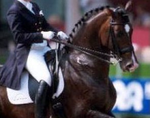 Birgitt van der Eijken on Landioso at the 2000 Dutch Championhips :: Photo © Arnd Bronkhorst