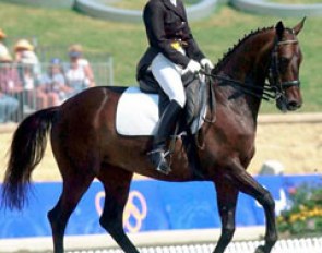 Kallista Field and Waikare at the 2000 Olympic Games