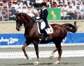 Isabell Werth and Gigolo at the 2000 Olympic Games