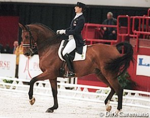 Mischa Koot and Berkenhorst Galliano at the 2000 CDI-W Paris :: Photo © Dirk Caremans