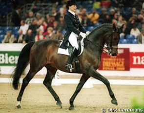 Marietta Almasy and Quixote Pavarotti :: Photo © Dirk Caremans