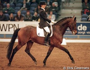 Anky van Grunsven with Ictenos