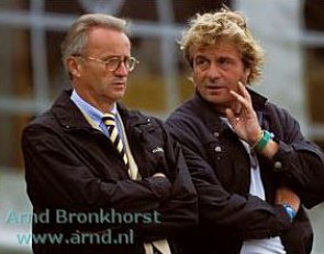 Jurgen Koschel and Sjef Janssen at the 2001 European Championships :: Photo © Arnd Bronkhorst