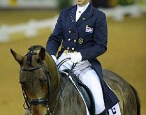 Ellen Bontje and Whoopi at the 2001 CDI-W Maastricht :: Photo © Dirk Caremans