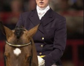 Nathalie Zu Saeyn-Wittgenstein on Fantast S at the 2001 CDI-W Paris :: Photo © Dirk Caremans