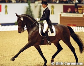 French Marietta Almasy on the Brazilian owned Quixote Pavarotti