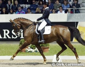 Ulla Salzgeber and Rusty :: Photo © Dirk Caremans