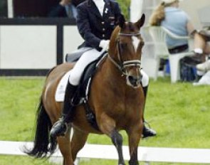 Dutch Inge Verbeek and Hogewalds Sultan finished sixth