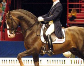 Jan Brink and Briar at the 2002 CDI-W Stockholm :: Photo © Ridsport.se