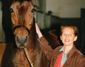 Susanne Rimkus and Florestan in 2002 :: Photo © Roz Neave