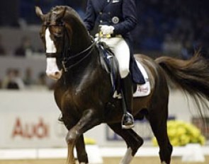 Jan Brink on Bjorsells Briar at the 2002 World Cup Finals