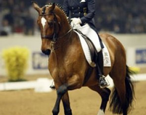 German Ingrid Klimke and Belgian warmblood gelding Nector van het Carelshof were the revelations of the 2002 World Cup Finals