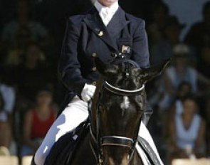 Kallista Field and Jamahl at the 2002 World Equestrian Games :: Photo © Dirk Caremans