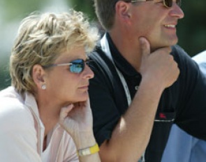 Ann Kathrin Linsenhoff and Klaus Martin Rath :: Photo © Phelpsphotos.com