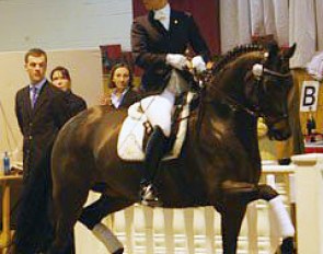 Insa Hansen on Poetin at the 2003 PSI Auction :: Photo © Astrid Appels