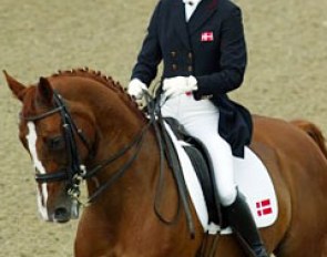 Lone Jorgensen and FBW Kennedy at the 2003 European Championships