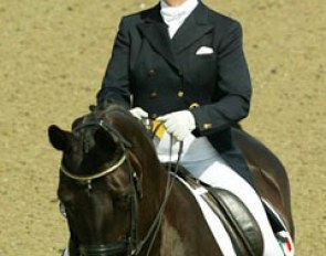 Anna Merveldt Steffens and Hera III at the 2003 European Championships :: Photo © Dirk Caremans