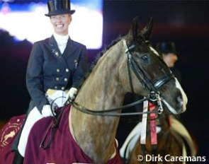 Anky van Grunsven and Salinero win the 2003 CDI-W Mechelen :: Photo © Dirk Caremans