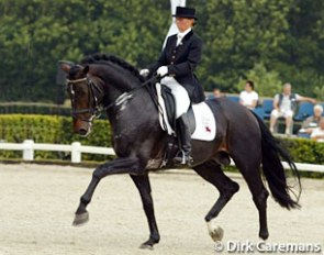 Adrianne Wigmans and TC Ravel at the 2003 Pavo Cup Finals :: Photo © Dirk Caremans