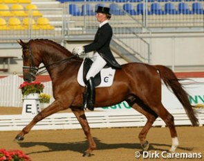Imke Schellekens-Bartels and Janssen at the 2003 CDI Verden :: Photo © Dirk Caremans