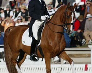 Robert Dover and FBW Kennedy at the 2003 CDI Wellington :: Photo © Phelpsphotos.com