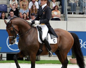 Edward Gal and Lingh at the 2004 CDIO Aachen :: Photo © Astrid Appels