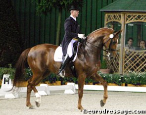 Hubertus Schmidt on Wansuela Suerte :: Photo © Astrid Appels
