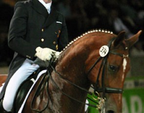Hubertus Schmidt on Wansuela Suerte :: Photo © Astrid Appels