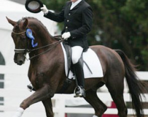 Bent Jensen and Rockefeller at the 2004 Dressage at Devon :: Photo © Astrid Appels for Phelpsphotos.com