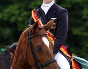 Young rider Marion Engelen on Fantaghiro