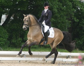 Marrigje van Baalen and Power and Paint at the 2004 CDI-P Duisburg :: Photo © Astrid Appels