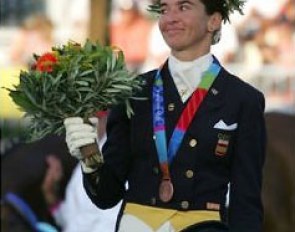 Beatriz Ferrer-Salat Wins the Bronze at the 2004 Olympic Games :: Photo © Dirk Caremans