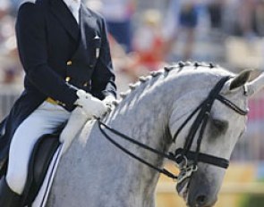 Guenter Seidel and Aragon at the 2004 Olympic Games :: Photo © Dirk Caremans