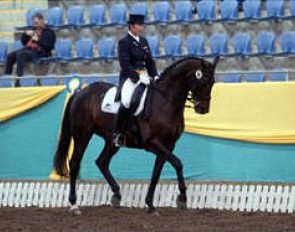 Ricky MacMillan and Crisp at the 2004 CDI Sydney