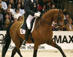 Edward Gal and Lingh at the 2004 World Cup Finals (Photo © Astrid Appels)